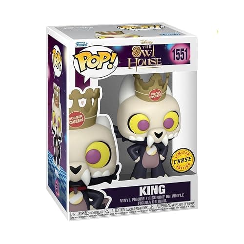 Funko Pop Disney: The Owl House - King Clawthorne, 1/6 Odds for Rare Chase Variant - (Styles May Vary) - Collectable Vinyl Figure - Gift Idea - Official Merchandise - Toys for Kids & Adults thumbnail 3