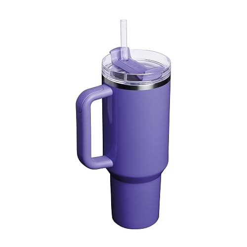 STANLEY Quencher H2.0 Flowstate Tumbler 1.2L - Cold for 11 Hours - Iced for 48 Hours - Metal Water Bottle with Straw, Handle and Lid - Dishwasher Safe - Travel Mug for Cold Drinks thumbnail 7