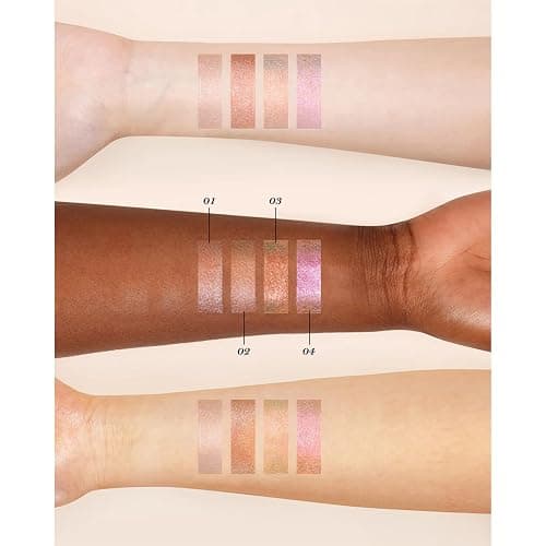 Flower Knows Midsummer Fairytales Liquid Highlighter(Multichrome),Highlighter Makeup,Pearlescent Face & Body Illuminator,Blendable & Long-lasting face Highlighter for All Skin Tones(04 Fairy Whisper) thumbnail 2