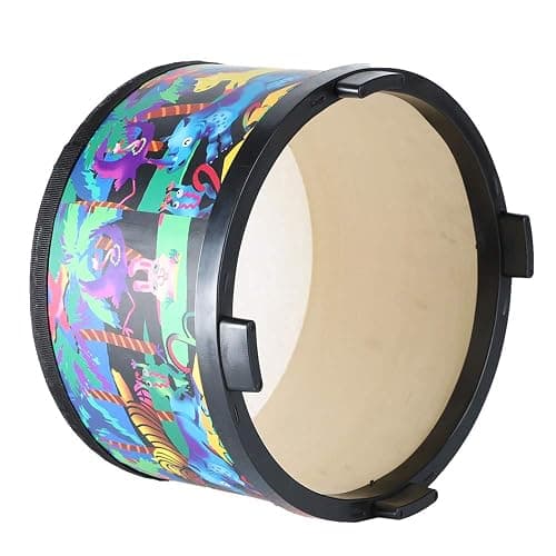 Floor Tom Drum for Kids 10 inch Percussion Instrument Music Drum with 2 Mallets for Baby Children Special Christmas Birthday Gift thumbnail 6