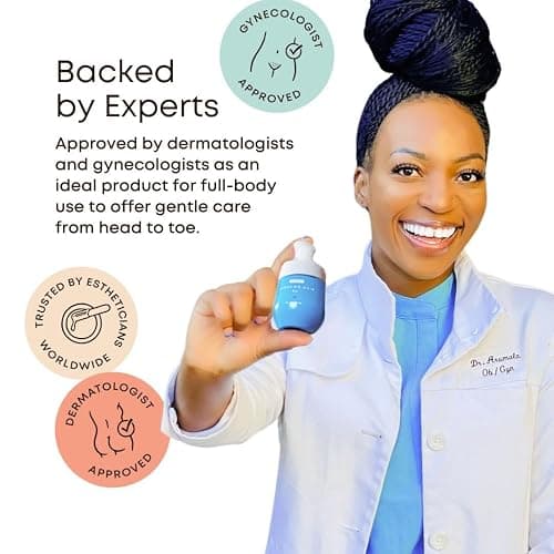 Bushbalm Ingrown Hair Exfoliating Scrub - Reduces Appearance of Ingrown Hairs and Razor Bumps, Soothes Skin and Post-Shave Redness - Nude, 236 ml thumbnail 7