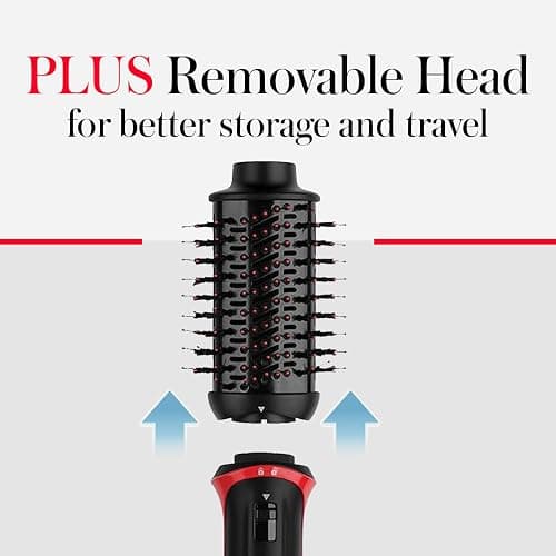 REVLON One Step Volumizer PLUS Hair Dryer and Styler - More Volume, Less Damage, and More Styling Control for Easy and Fast Salon-Style Blowouts, Plus Travel Friendly (Black) thumbnail 10