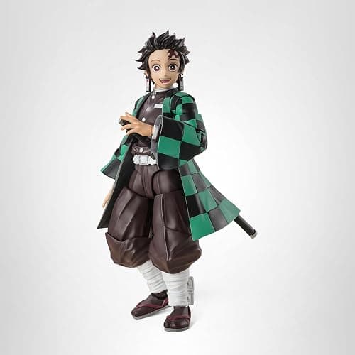 TAMASHII NATIONS - Demon Slayer: Kimetsu no Yaiba - Tanjiro Kamado S.H.Figuarts Action Figure | Demon Slayer Kimetsu No Yaiba 6 Inch Action Figure S.H. Figuarts - Tanjiro Kamado thumbnail 11