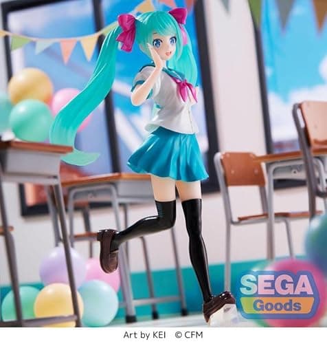 SEGA GOODS Hatsune Miku - 16ème Anniversaire Vers. KEI - Figurine Luminasta 18cm thumbnail 8