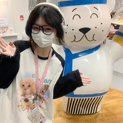 OATSBAS Y2K Cute Sweatshirts for Women Teen Girls Animal Print Long Sleeve Preppy Sweatshirt Kawaii Clothes thumbnail 5