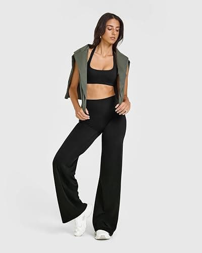 OQQ Yoga Pants Women High Waist Stretch Casual Soft Straight Leg Bottoms thumbnail 4
