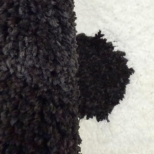LAKEA Creative Vinyl Record Tufted Rug Indoor Aesthetic Home Decoration Round Tufting Soft Rug Horror Movie Safety Mat (31.5 X 31.5 inch) thumbnail 8