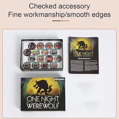 SUWIAKLALL One Night Werewolf The Party Game for 8 to 16 Players, Card Board Game Puzzle Card Game for Adults and Teens, Interactive Board Game thumbnail 6