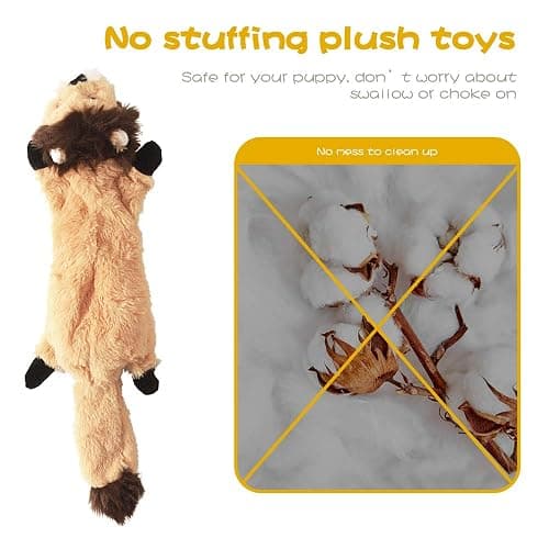 (5 Pack) Variety no-stuffing dog toys thumbnail 5