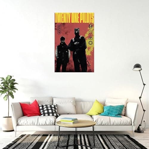 Twenty One Pilots - Music Poster (Clancy - Album Cover - 21 Pilots) (Size: 24" x 36") (Unframed Poster & Strips) thumbnail 3