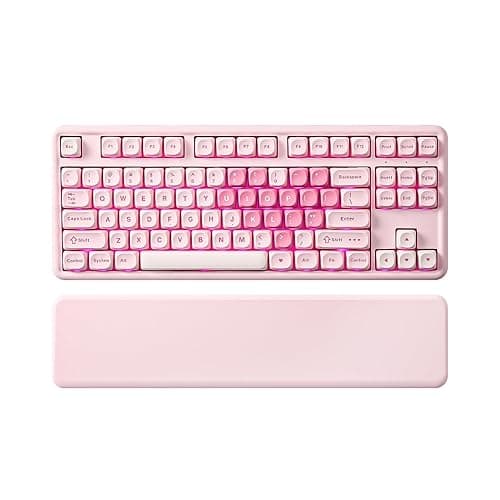 🌷YUNZII B87 Wireless Mechanical Keyboard (Get the cocoa cream V2 switches) - Image 1