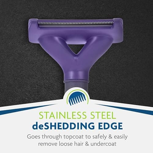 FURminator deShedding Tool For Medium/Large Cats, Short Hair, Removes Loose Hair From Shedding thumbnail 7