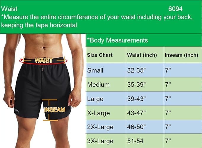 NELEUS Men's 2 in 1 Running Shorts with Liner,Dry Fit Workout Shorts with Pockets thumbnail 4