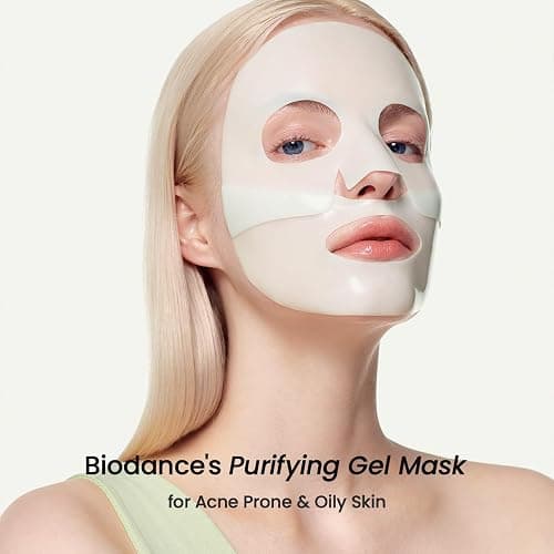 BIODANCE Refreshing Sea kelp Real Deep Mask, Overnight Hydrogel Mask, Calming, Oil & Sebum Control, Blemish Care, Korean Skincare, Stocking Stuffers for Teen Girls | 1.19oz(34g) x 4ea thumbnail 3