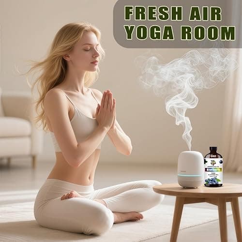 Blueberry Essential Oil (4 oz/120 ml) — Blueberry Oils for Aromatherapy, diffusers, humidifiers, Home fragrances, DIY Skincare, soap Making, DIY Candle Making, Relaxation, Yoga, and Meditation thumbnail 3