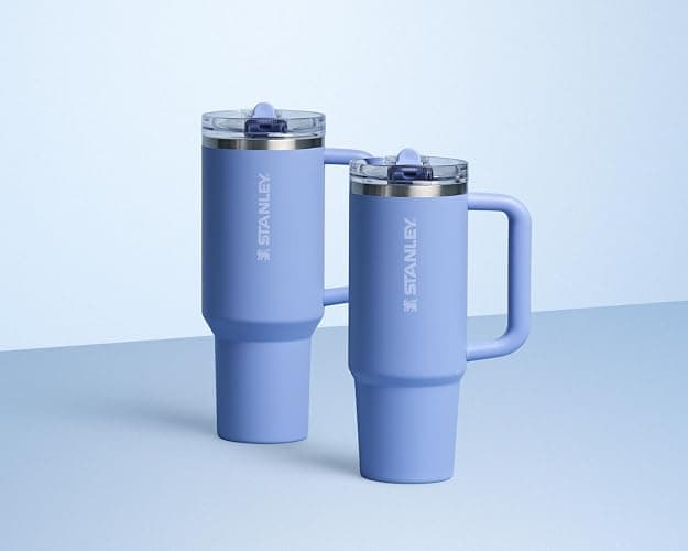 STANLEY Quencher ProTour Flip Straw Tumbler with Leakproof Lid 40 oz | Built-In Straw and Handle | Cup Holder Compatible for Travel | Insulated Stainless Steel Cup | BPA-Free | Hydrangea thumbnail 6