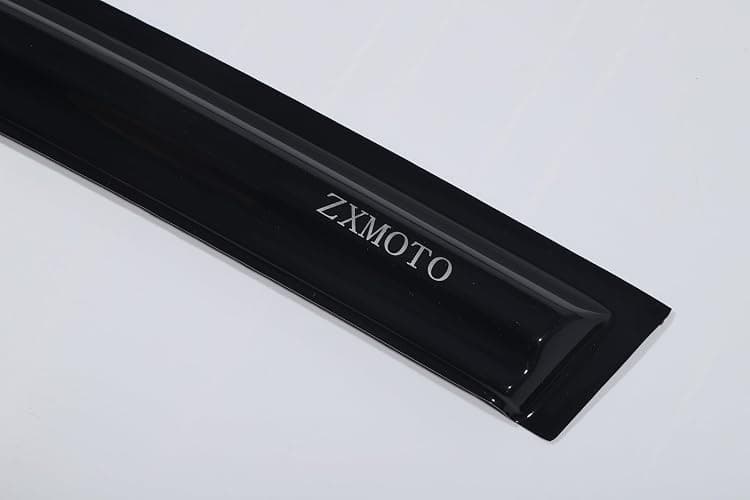 ZXMOTO Rain Guards Side Window Visor Vent Outside Mount, 4PCS Fits 2006-2011 Honda Civic 4-Door Sedan thumbnail 3