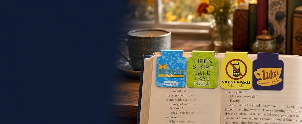 Ata-Boy Gilmore Girls Bookmark, Gilmore Girls TV Show Magnetic Bookmarks (4 Set) Gilmore Girls Gifts & Merchandise thumbnail 5