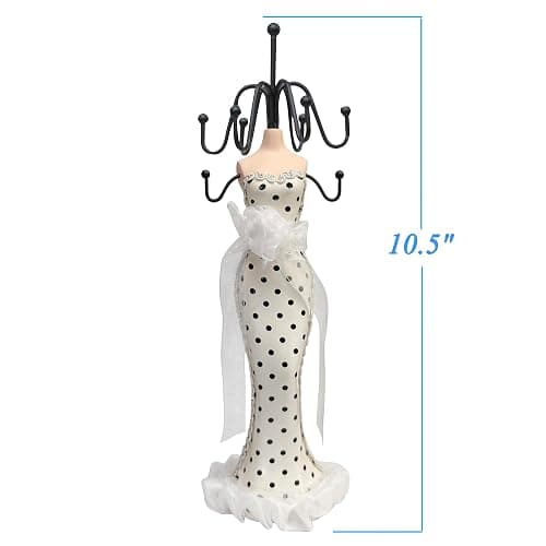 WE 2 Pcs Jewelry Display Set - Mannequin Tower & Shoe Ring Holder thumbnail 3