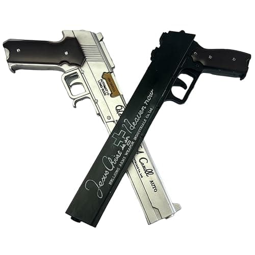 LALAPORT Hellsing ARMS Alucard 454 Casull Jackal Auto Prop Replica for Role Playing Cosplay Costume Halloween Xmas Gift (Casull + Jackal) thumbnail 3