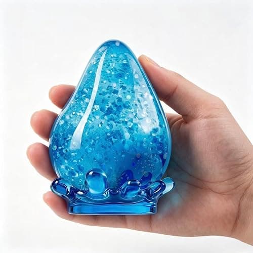 Water Drop Squeeze Squishies, Dream Squishy Drop Squishy Stress Ball,Drop Gifts for Anxiety Relief Office Easter Birthday (Pink) thumbnail 6