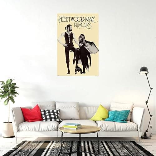 Fleetwood Mac - Music Poster (Rumours - Album Cover) (Size: 24" x 36") thumbnail 3