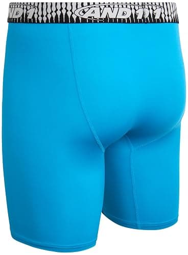 AND1 Mens Boxer Briefs - 5 Pack Performance Stretch Mens Underwear Long Leg Boxers for Men with Contour Pouch, 9" Inseam thumbnail 5