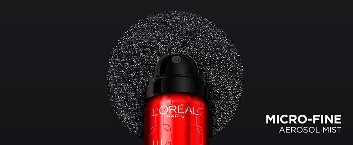 L'Oreal Paris Infallible 3-second Setting Spray, Long-Lasting Fixing Spray for Face, lightweight micro mist non-sticky, transfer proof, sets makeup for up to 36 Hour, 75ml (Pack of 2) thumbnail 15