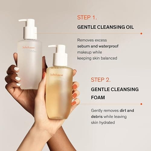 Sulwhasoo Gentle Cleansing Foam – Hydrating Daily Gel-to-Foam Facial Cleanser with Korean Herbal Ingredients Removes Makeup, Dirt & Impurities, Softens & Refreshes Skin Korean Skincare Face Wash thumbnail 6