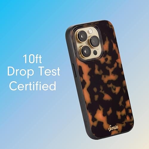 Sonix Case for iPhone 14 Pro Max | Compatible with MagSafe | 10ft Drop Tested | Tortoise Shell | Brown Tort thumbnail 2