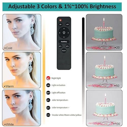MOUNTDOG Softbox Lighting Kit Studio Photography Continuous Lights Softbox with Dimmable LED 3 Colors Bulbs (85W/2700-6400K), Remote Control and Adjustable Stand for Portraits Photo Video YouTube thumbnail 2