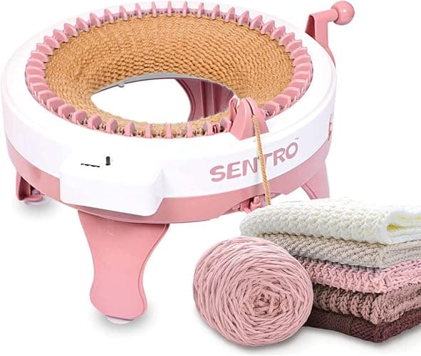 SENTRO Knitting Machine 48 Needles with Row Counter, Crochet Knitting Loom Machine for Beginners - Image 1