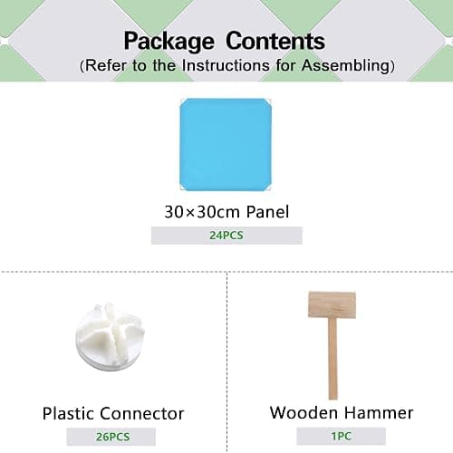 C&AHOME Cube Storage Organizer, 6-Cube Shelves Units, Closet Cabinet, DIY Plastic Modular Book Shelf, Ideal for Bedroom, Living Room, Office, 36.6" L x 12.4" W x 36.6" H Blue UPCS06L thumbnail 10