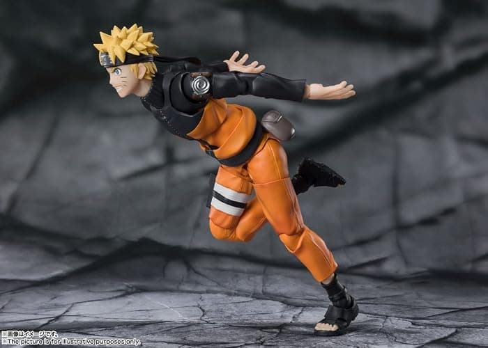 TAMASHII NATIONS - Naruto Shippuden - Naruto Uzumaki -The Jinchuriki Entrusted with Hope, Bandai Spirits S.H.Figuarts Action Figure thumbnail 8