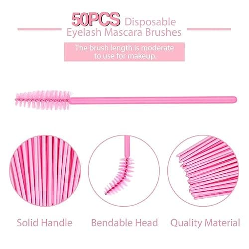 Eyelash Extension Cleanser Lash Mousse Lash Shampoo for Extensions, USB Mini Portable Fan Rechargeable Electric Handheld Air Conditioning (lash kit-handheld fan) thumbnail 10