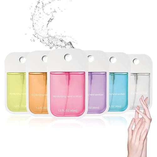 6Pcs Hand Sanitizer Spray For Woman, Power Mist Hand Sanitiser Mini For Travel - Image 1