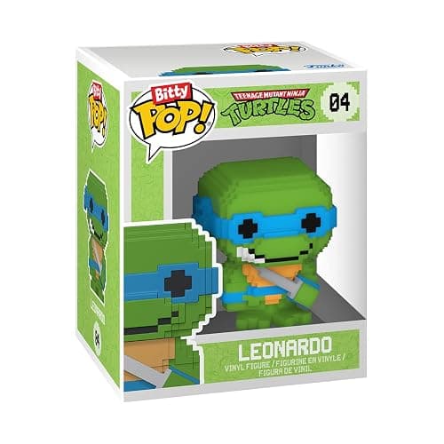 Funko Bitty POP! Teenage Mutant Ninja Turtles (TMNT) - Shredder, 4-Pack - 8-Bit Raphael, 8-Bit Donatello, 8-Bit Leonardo and A Surprise Mystery Mini Figure - 0.9 Inch (2.2 Cm) Collectable - Gift Idea thumbnail 12