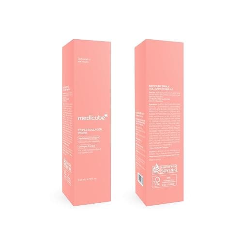 medicube Triple Collagen Toner for Deep Hydration & Plump Skin | Hydrolyzed, Atelo, & Soluble Collagen - Fast-Absorbing Formula for All-Day Suppleness, Korean Skincare, 4.73 fl.oz. thumbnail 7