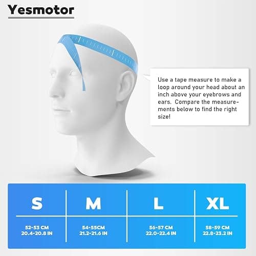 Yesmotor Youth Dirt Bike Helmet Quick Release Buckle - Dirt Bike Helmets for Kids 8-14, Youth ATV Helmet (Gloves Goggles Mask) 4Pcs Set - DOT Approved thumbnail 5