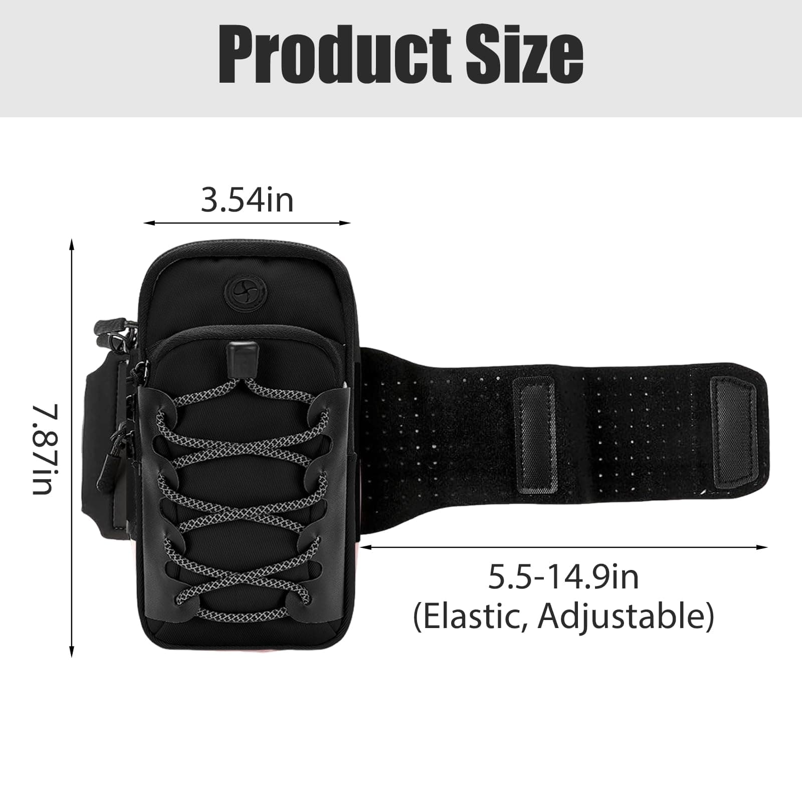 Waterproof Front Frame Storage Bag for Electric Dirt Bikes – Tool & Battery Pouch with Reflective Design, Wear-Resistant, Compatible with Surron Light Bee X/S, Talaria MX3 MX4 MX5, Segway X160 (Black) thumbnail 2