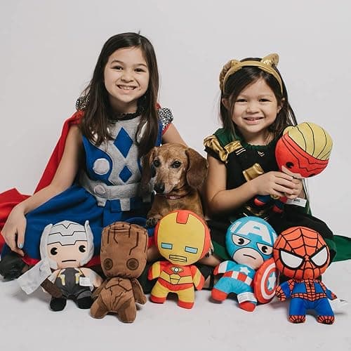 Spider man dog toy w/ squeaker thumbnail 5