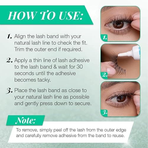 Ardell False Eyelashes, Natural 110, 5 pair + bonus pair Multipack for Eye-Lifting Effect thumbnail 5