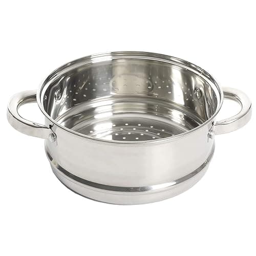 Oster Sangerfield 3.0-Quart Stainless Steel Dutch Oven with Steamer Basket – Durable Kitchen Cookware for Slow Cooking and Steaming thumbnail 3