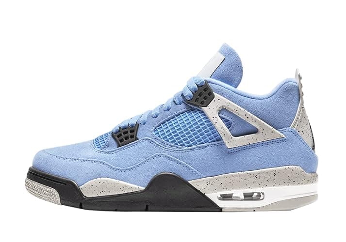 NIKE Jordan Mens Air 4 Retro CT8527 400 University Blue - Size 10.5 - Image 1