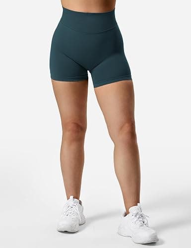 YEOREO SoftHue Women Workout Gym Impact Shorts Hidden Scrunch Butt Lifting 2.5"/3.6"/4.5"/6" Seamless Shorts thumbnail 5