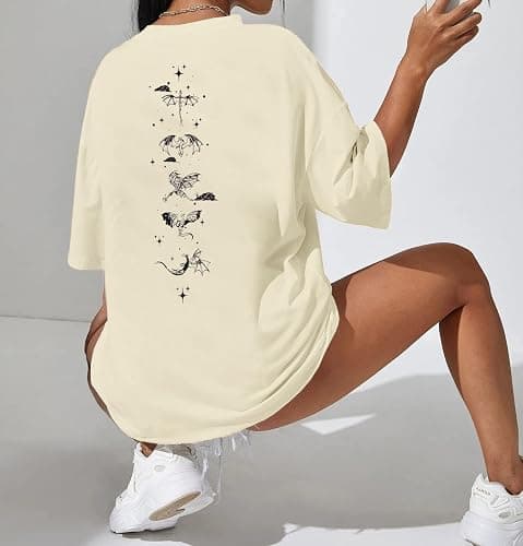 Book Oversized Shirt Women Funny Reading Shirts Book Fan Gift Tee Summer Casual Bookish Short Sleeve Tops thumbnail 3