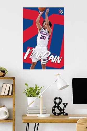 NBA Philadelphia 76ers - Jared McCain 25 Wall Poster, 34L" x 22.4W", Unframed Version thumbnail 2