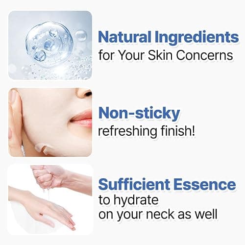 NEXTBEAU Solution Sheet Korean Collagen Face Mask for Skincare 5 Types x 2 Sets Moisturizing and Firming thumbnail 3
