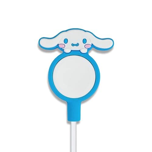 Sonix x Sanrio Apple Watch Charger Cover | Silicone Smartwatch Charging Cable Case, Dock Holder for Apple Watch | Cinnamoroll - Image 1