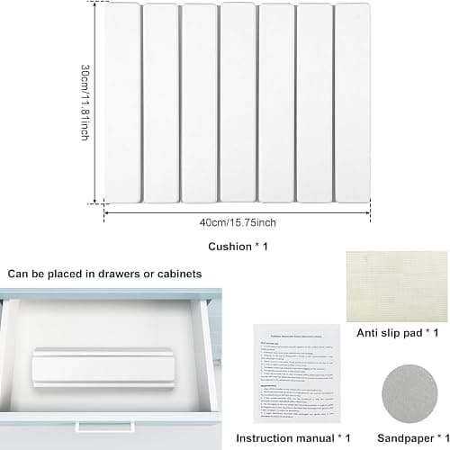 Stone Drying Mat for Kitchen Counter Foldable Stone Dish Drying Mat Non-Slip Quick Drying Mat for Sink Dish Rack Marble Worktop thumbnail 3
